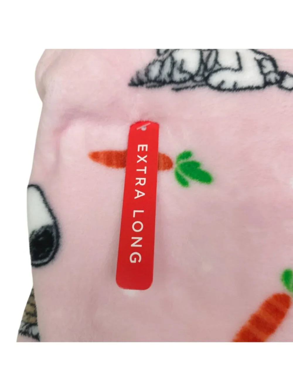 Peanuts VelvetLoft Snoopy & Carrots Plush Throw Blanket 60x70